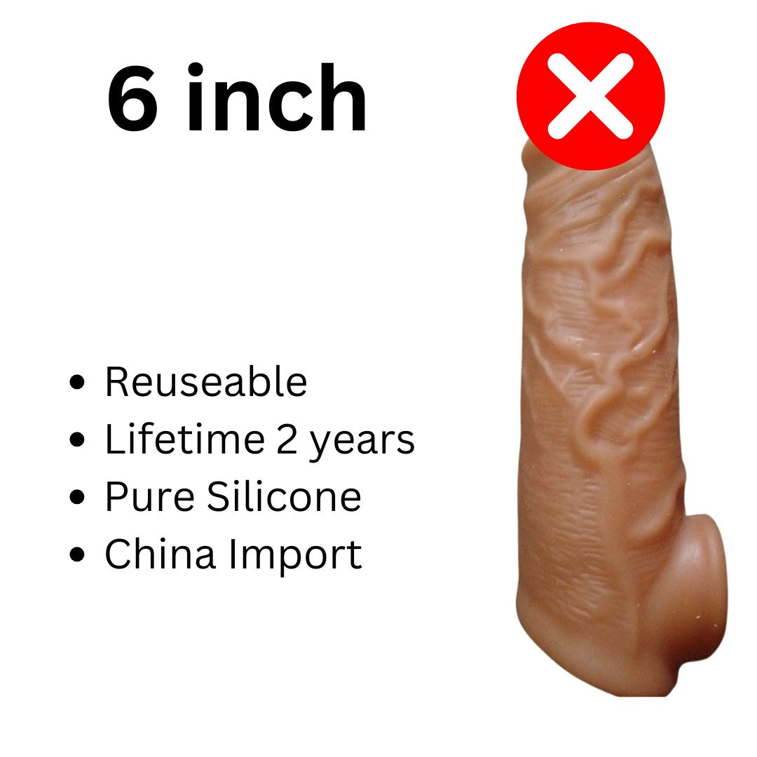 6 Inch Sleeve Skin + Brown